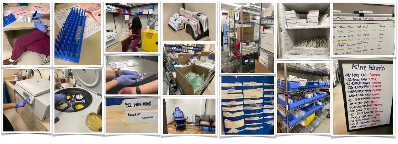 Ethnographic research — shadowing clinicians in their physical workspaces